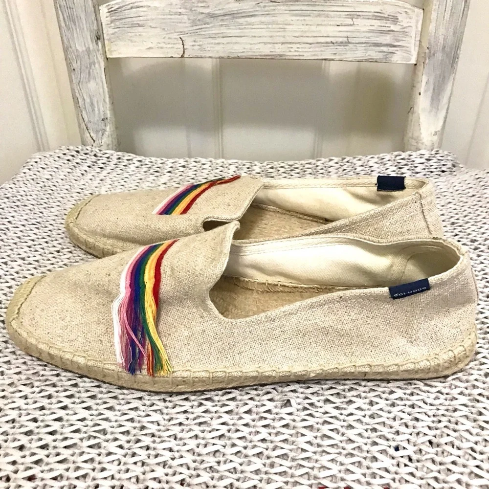 Soludos Rainbow Men’s Smoking Espadrilles